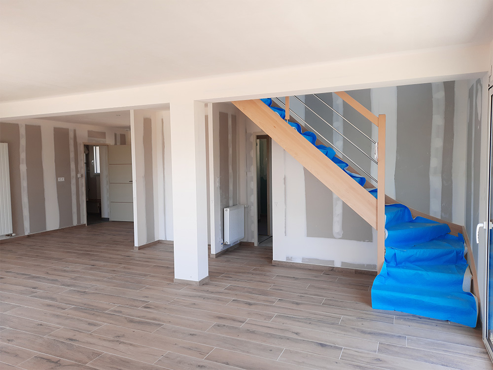 JPB MAISON BATTAIS Agrandissement De Maison 35 Escalier 2