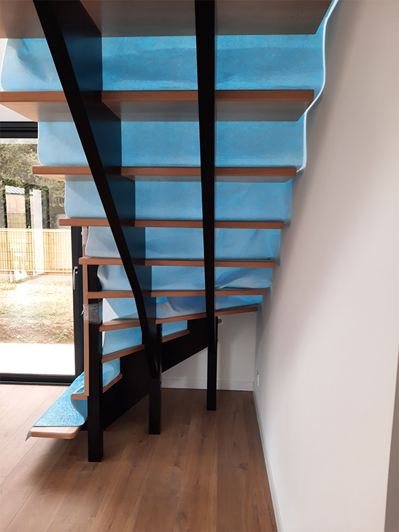 JPB MAISON BATTAIS Agrandissement De Maison 35 Escalier 3
