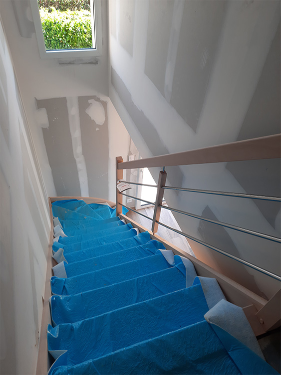 JPB MAISON BATTAIS Agrandissement De Maison 35 Escalier 8