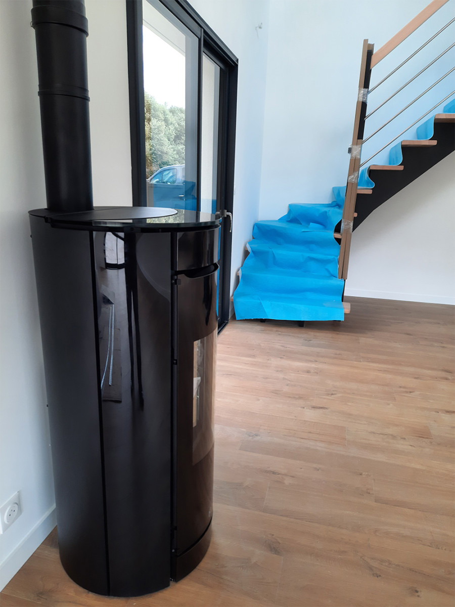 JPB MAISON BATTAIS Agrandissement De Maison 35 Poele A Pelet 7