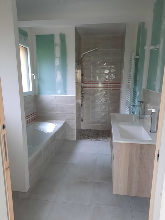 JPB MAISON BATTAIS Agrandissement De Maison 35 Sanitaire 3