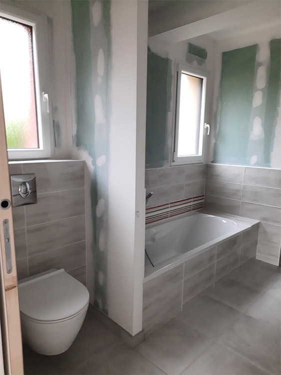 JPB MAISON BATTAIS Agrandissement De Maison 35 Sanitaire 4