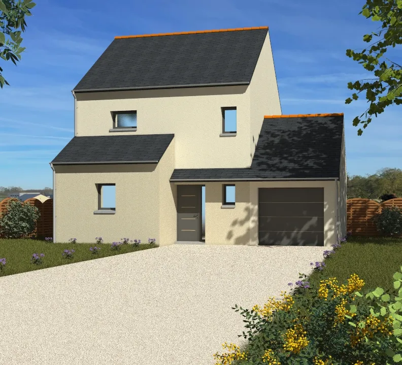 Jpb Maison Battais Agrandissement De Maison 35 Lotissement Le Domaine DOrgantine Tremblay Val Couesnon 1